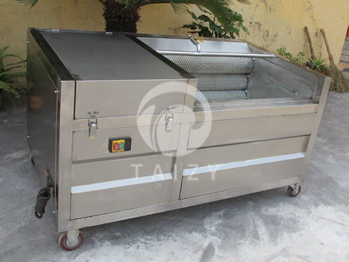 potato brush cleaning machine (2)