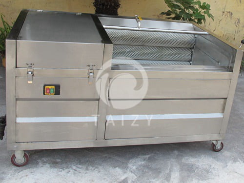Potato washing machine