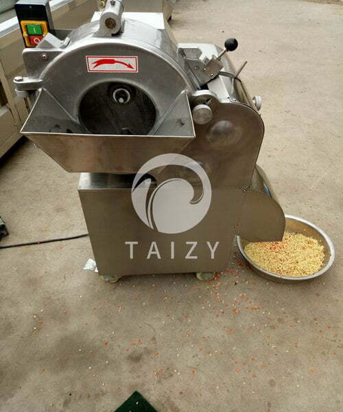 Vegetable and fruit dicing machine