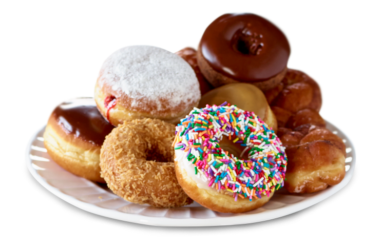 Donuts deep frying machine