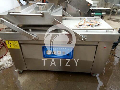 Double chamber vacuum packaging 2 2