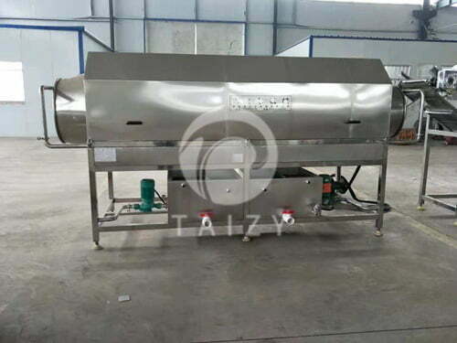 Roller Cleaning Peeling Machine 4 Roller cleaning machine