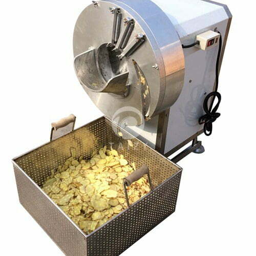 Ginger Slicer Machine | Ginger Slicing Cutting Machine 9 Ginger slicing machine working picture