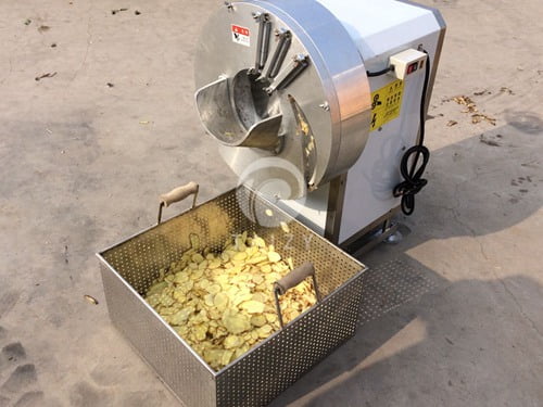 Ginger Slicer Machine | Ginger Slicing Cutting Machine 8 Ginger shredder machine 02