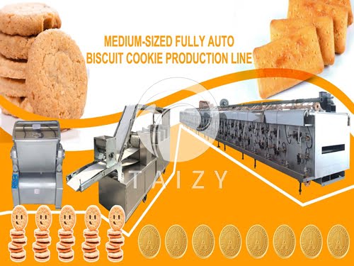 Lini Produksi Biskuit & Kue Otomatis Penuh