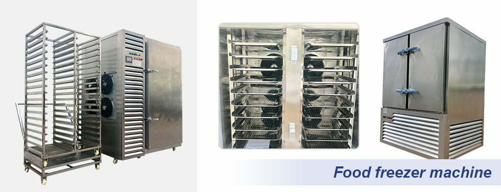 industrial frozen food making machine