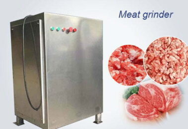 Industrial meat grinding machine