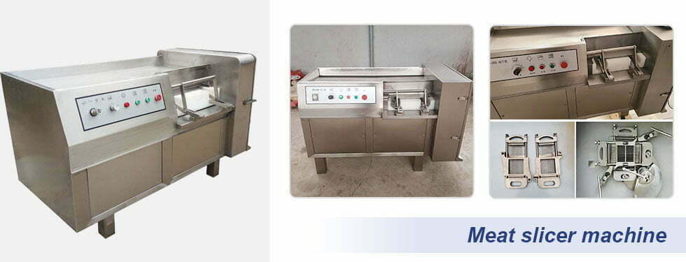 Restaurant Cube Meat Dicing Machine For Sale 3 Meat dice cutting machine details