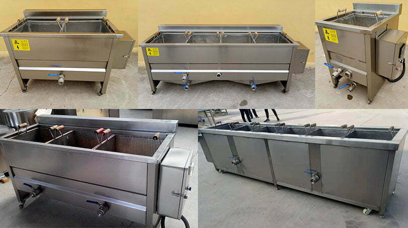 various models for the deep frying machine