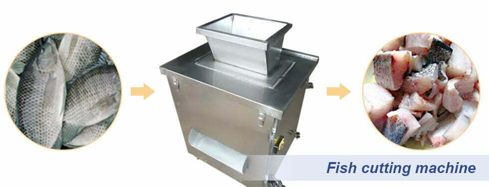 Automatic Fish Cutting Machine For Slicing, Filleting, Stripping 4 Fish cutting machine process
