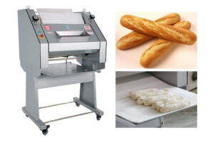 Máquina de enrolar pão francês