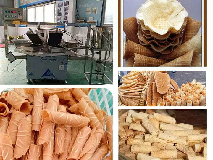 Barquillos 制造机应用