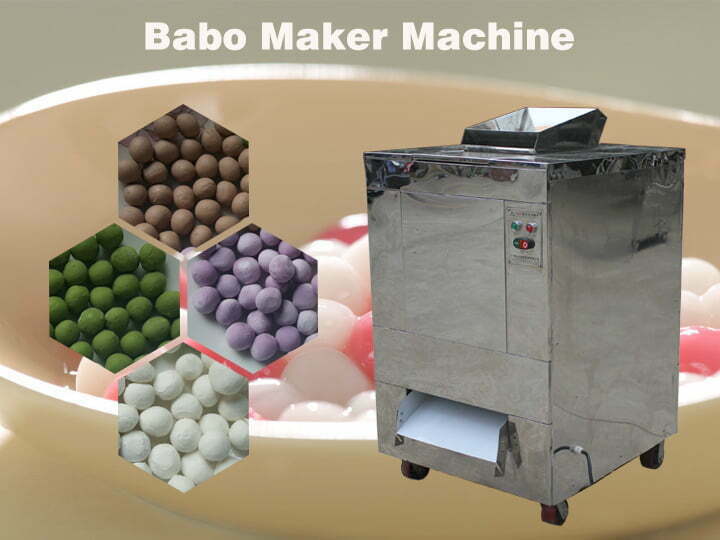 Boba making machine