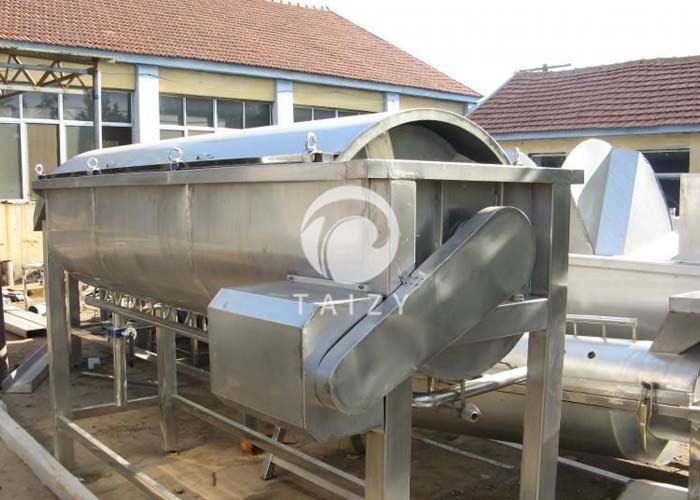 chicken feet scalding and blanching machine