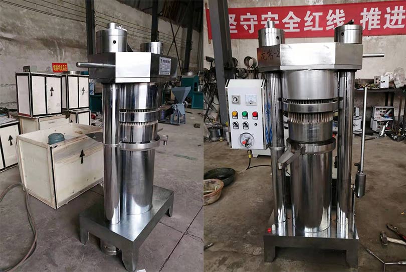 hydraulic sesame oil making machine