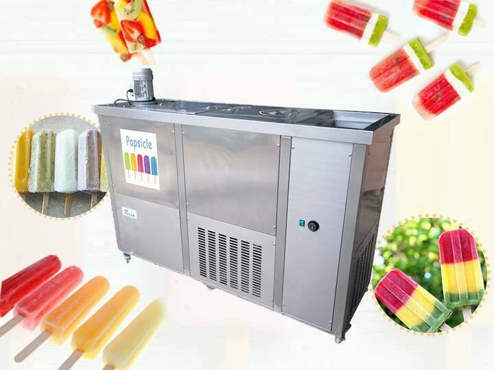 máquina industrial de paletas de hielo para empresas