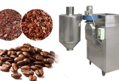Machine à éplucher les fèves de cacao