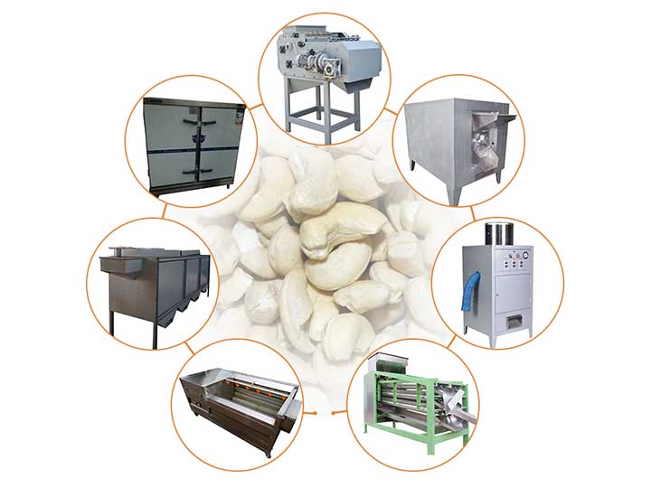 small scale cashew nut production line