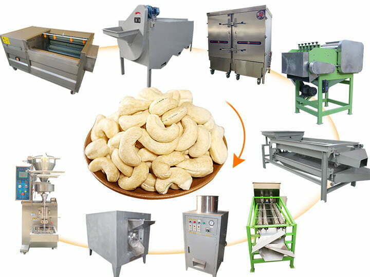 Small Cashew Nut Processing Machine Sold To Nigeria 7 Small semi automatic cashew nut processing machine