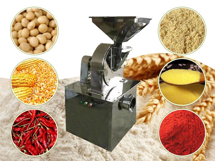 Grain mill / grinding the corn beans chili wheat machine