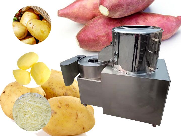 Gọt vỏ khoai tây 1