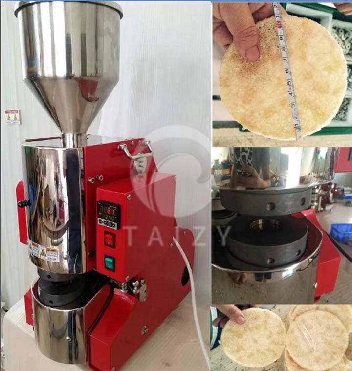 máquina para hacer pasteles de arroz