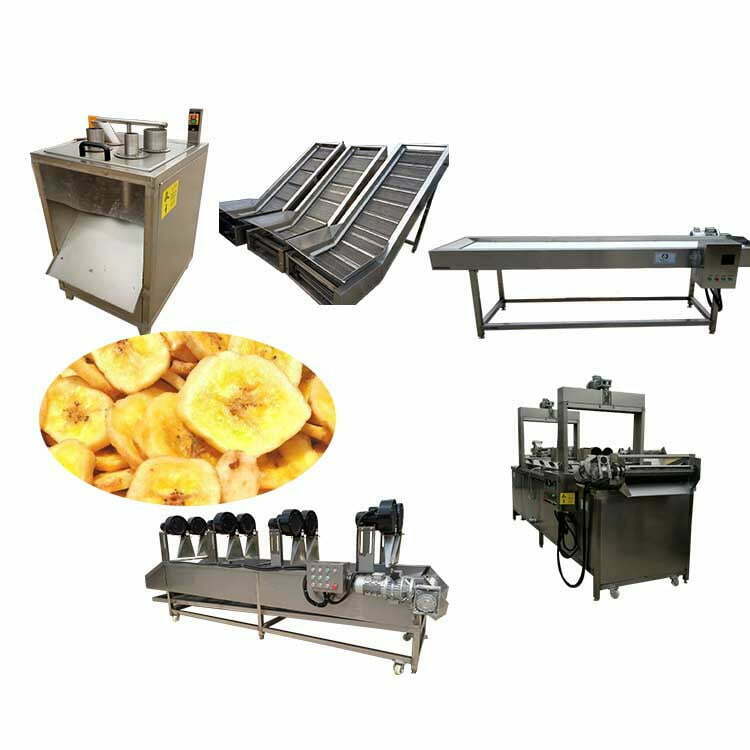 small banana chips processing line