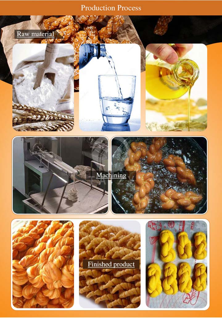 Fried dough twist machine 11