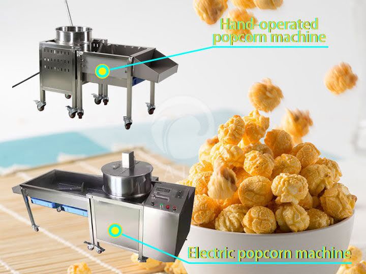 machine automatique à pop-corn aux céréales