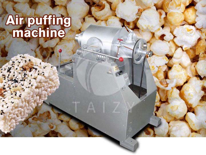 Air puffing machine 3