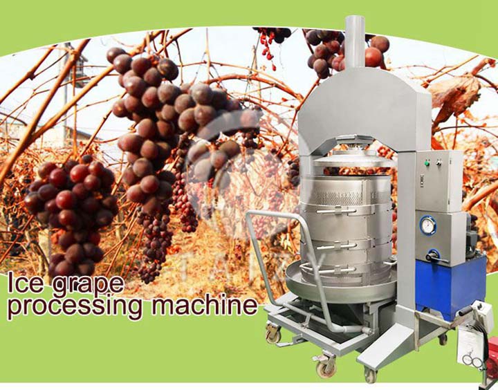 Ice grape press machine 2