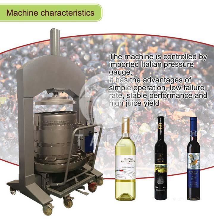 Ice grape press machine 5