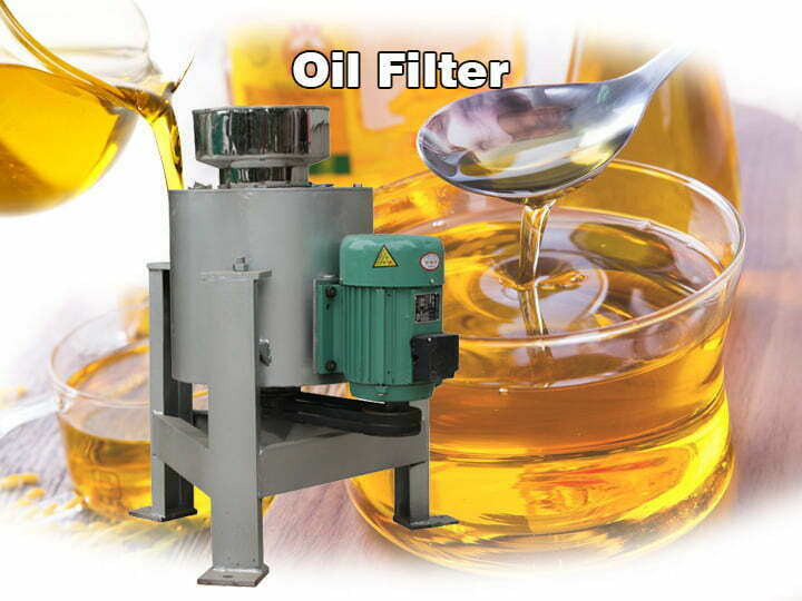 Centrifugal oil filter machine for cleaning crude oil impurity