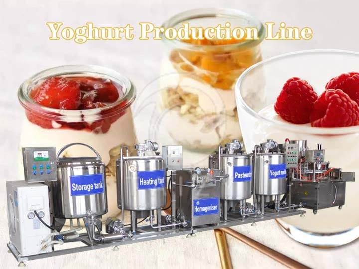 Linha de produção de iogurte 9
