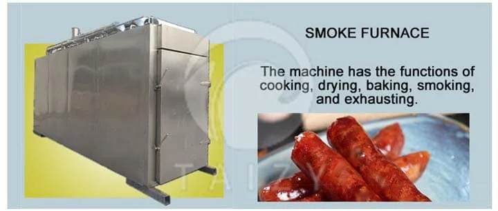 香肠制造机/香肠生产线9 烟熏烤箱