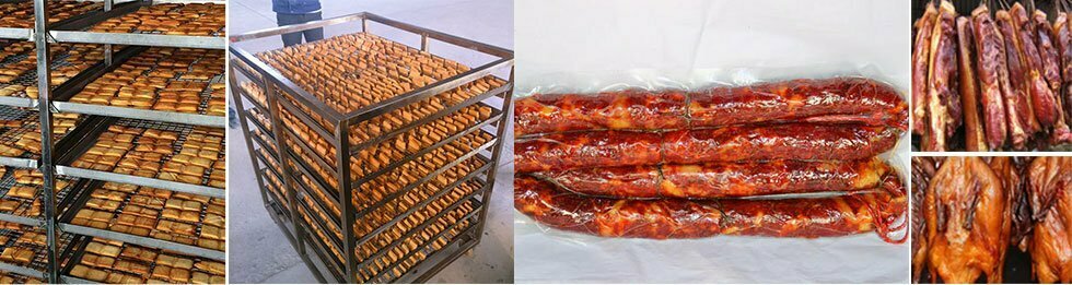 Sausage Smoking Machine Oven | Commercial Sausage Smoker 2 Smoked meat by the sausage smoker oven