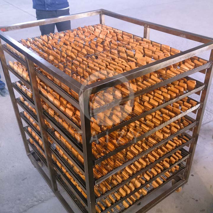 Sausage Smoking Machine Oven | Commercial Sausage Smoker 8 Finished product smoked by the meat smoking oven