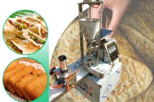 Máquina de fazer paratha recheada