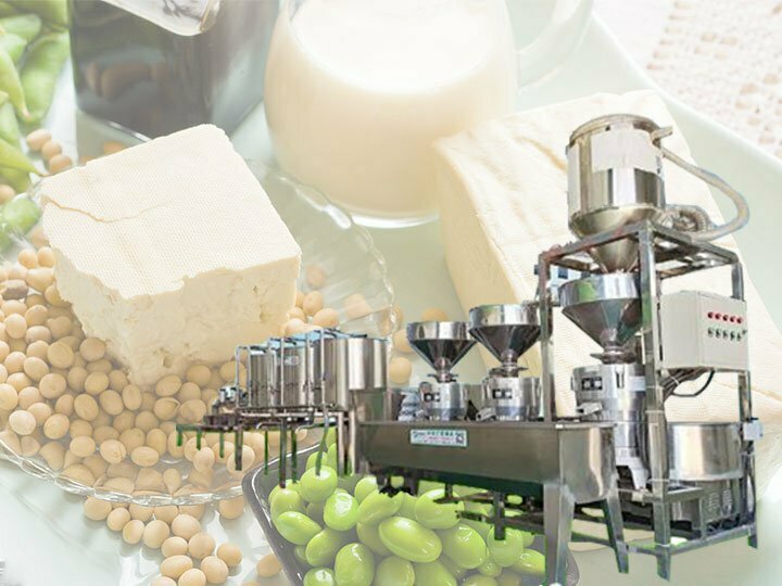 línea automática de producción de tofu