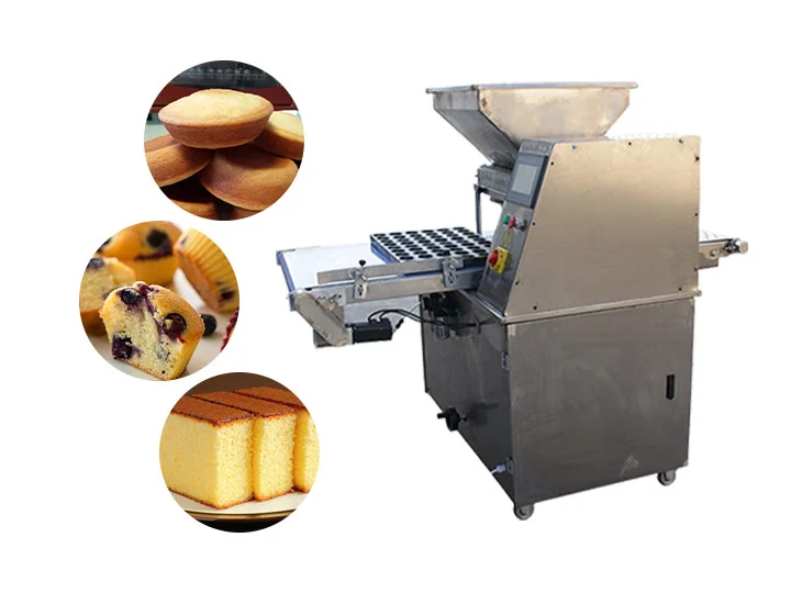 Commercial cake depositor machine