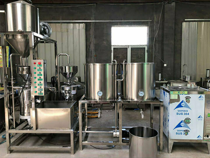 tofu making machines exported to Japan