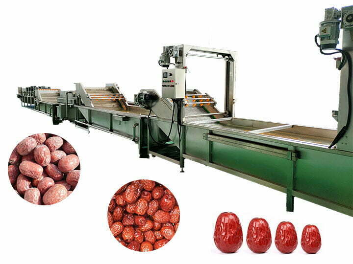 Industrial date palm processing machine