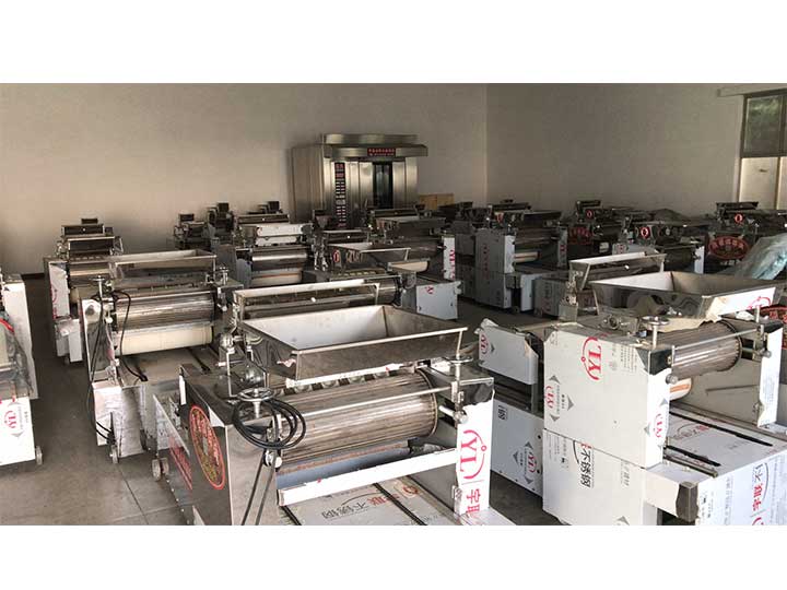 All machines for biscuit production