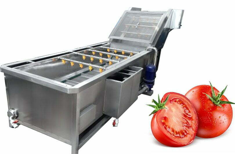 lavadora de tomates comercial