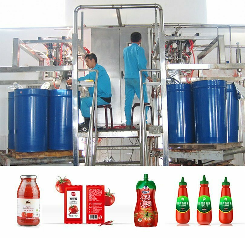 tomato sauce ketchup filling machine