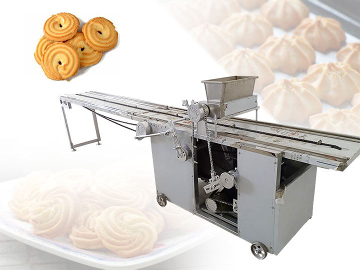 Commercial cookie depositor wire cutter