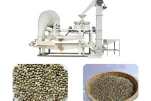 بھنگ کے بیجوں کو الگ کرنے والی مشین
