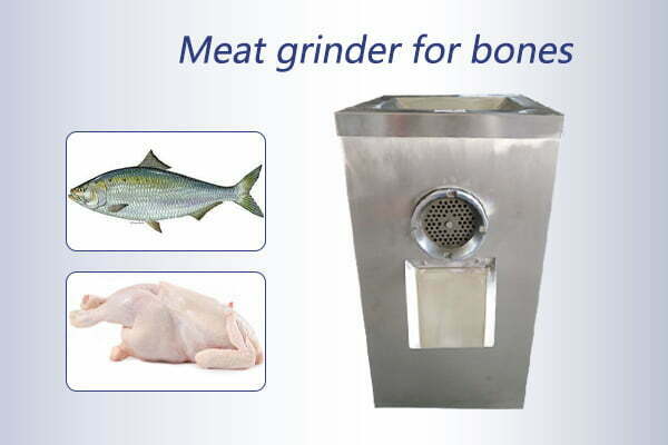 Commercial meat grinder machine for bones