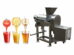 Spiral fruit juice making machine