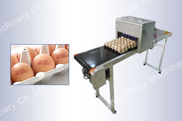 Smart egg printer machine